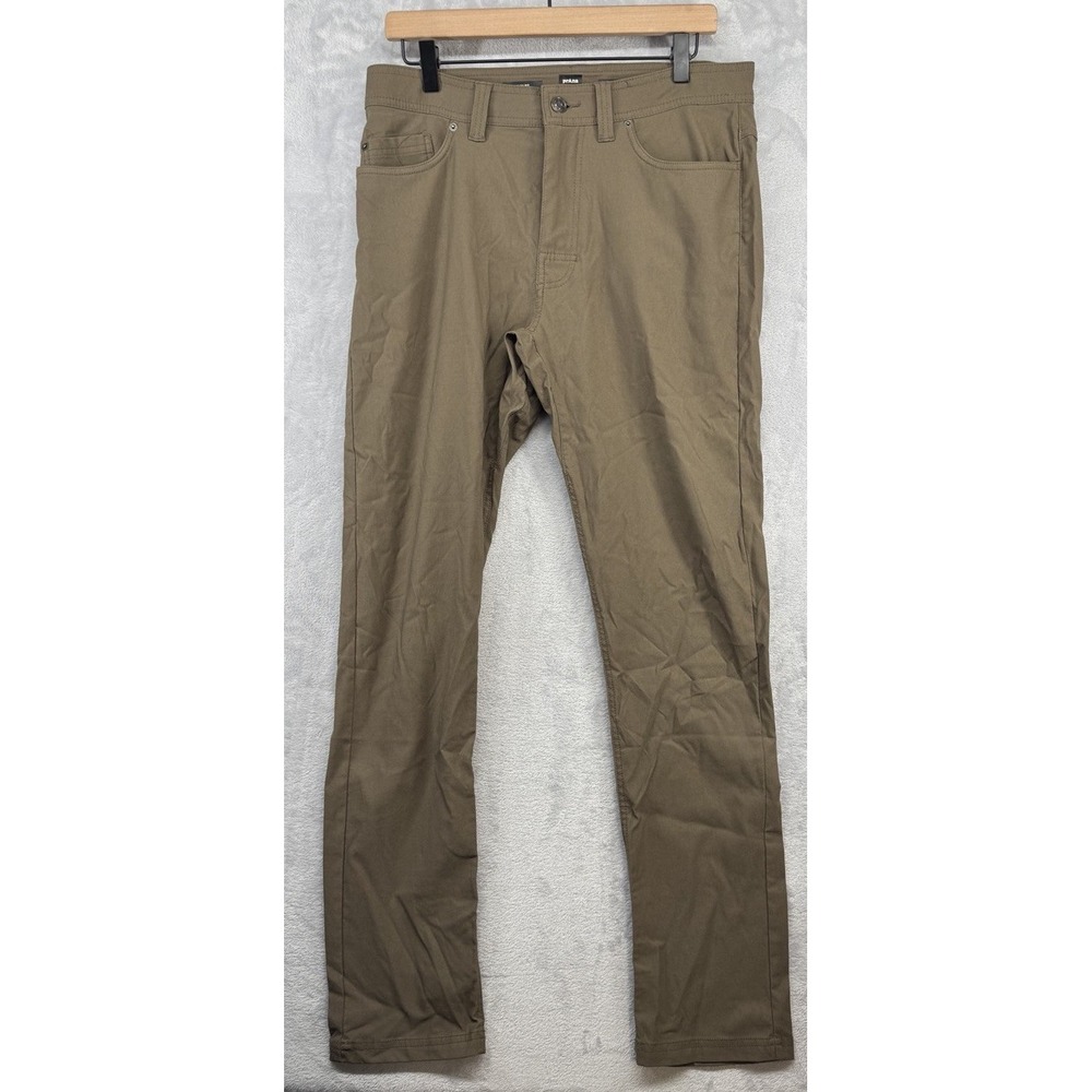 PrAna Pants Nylon Slim Fit Stretch Chino Casual 5 Pocket Mens Siize 32x32